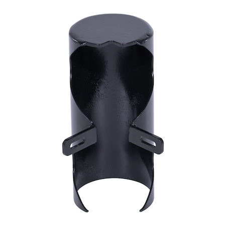 Vestil Steel 90 Degree Corner Cap For GR-H2R Models Black GR-H2R-S90C-CAP-BK